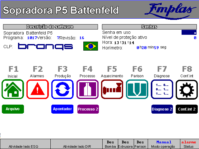 101707 - Sopradora MSC/D Coextrusão