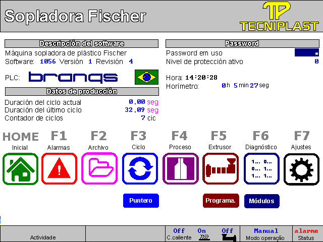 105601 - Sopradora Fischer Mesa Simples