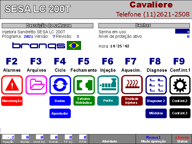 202107 - Injetora Sandretto Sesa LC 200T