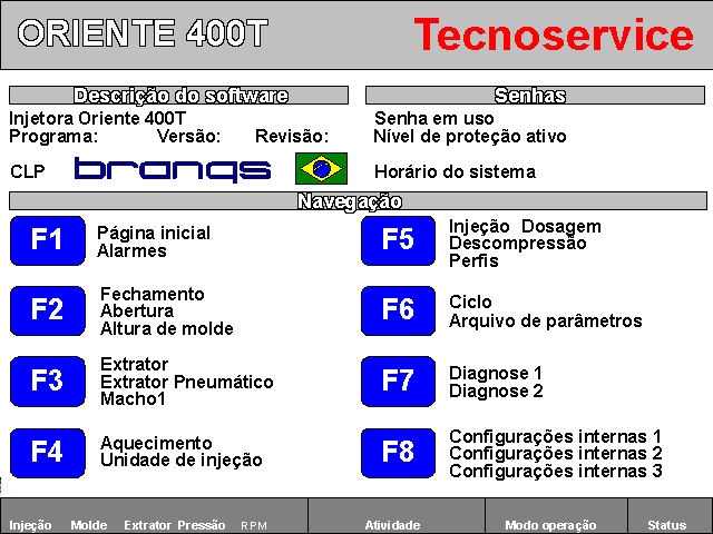 202801 - Injetora Oriente 400T - Tecnoservice