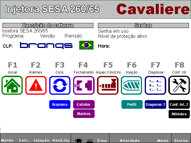 203105 - Injetora SESA 160/65T - IHM BC03