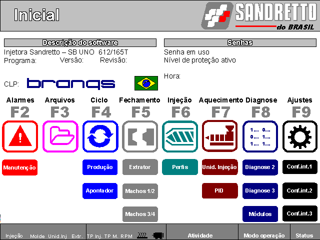 203410 - Injetora Sandretto SB UNO 612/165T
