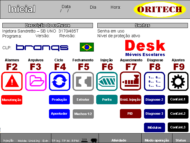 203413 - Injetora Sandretto SBUno 450T
