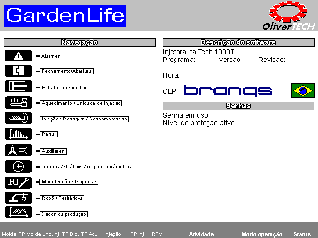 203901 - Injetora Italtech 1000T