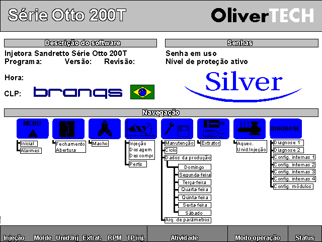 204001 - Injetora Serie Otto 200T.