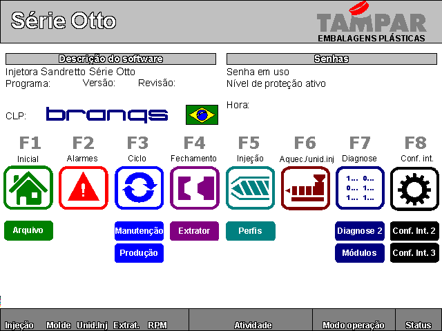 204304 - Injetora Sandretto Serio Otto