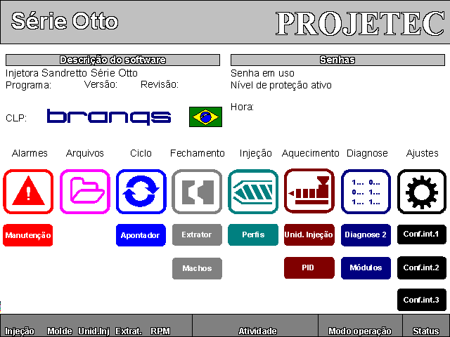 204306 - Injetora Sandretto Serie Otto