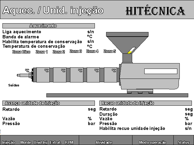 205001 - Injetora HAITAI 500T HTJB5000 - Hitecnica