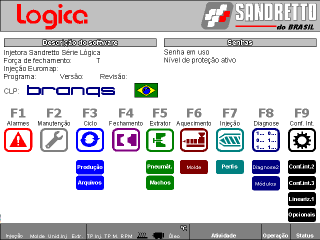205805 - Injetora Sandretto Lógica