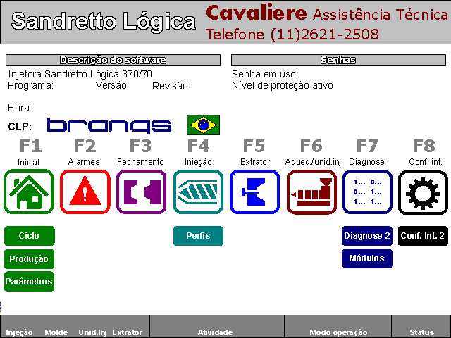 206101 - Injetora Sandretto Lógica 370/70