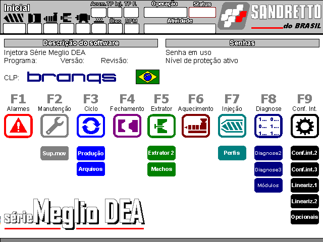 206501 - Injetora Sandretto Meglio D.E.A