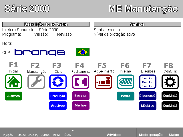 207301 - Injetora Sandretto Serie 2000