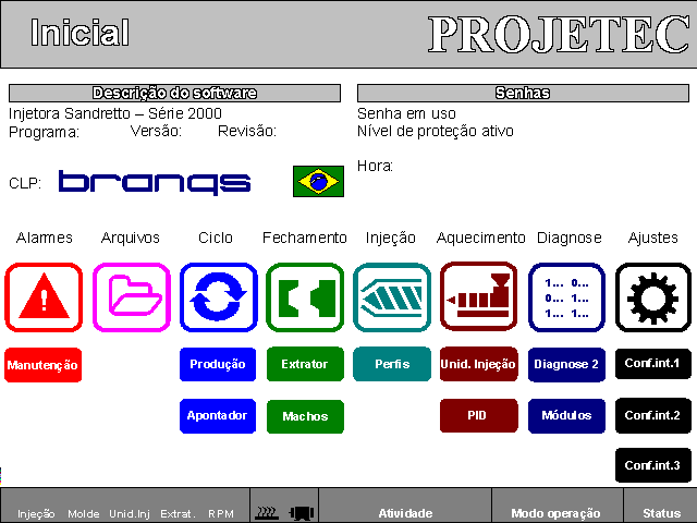 207302 - Injetora Sandretto Serie 2000