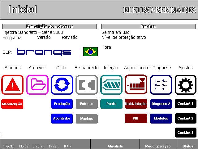 207303 - Injetora Sandretto Serie 2000