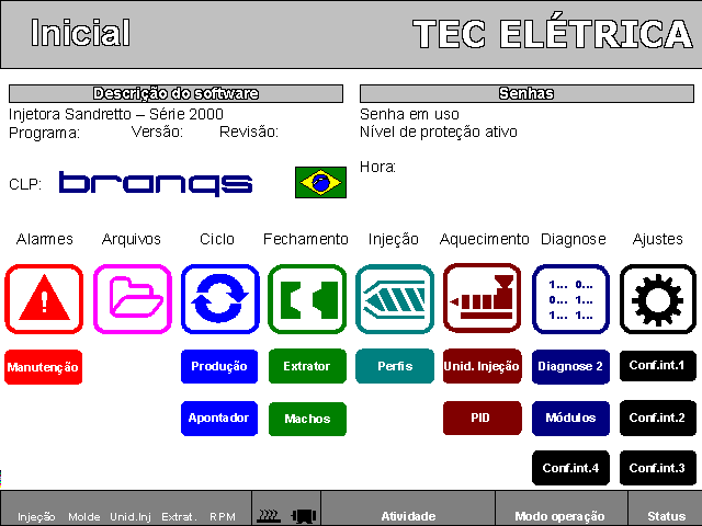207304 - Injetora Sandretto Serie 2000