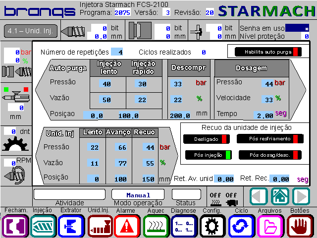 207503 - Injetora Starmach FCS-2100