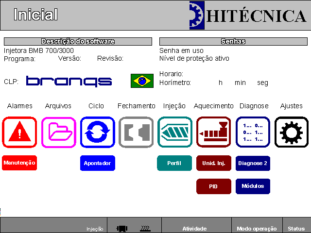 207801 - Injetora B.M.B 700/3000