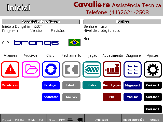 207901 - Injetora Dongshin 550T