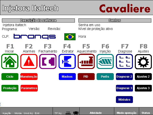 208502 - Injetora Italtech