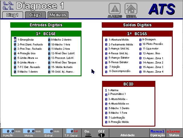 208607 - Injetora Battenfeld FB 2000/1250