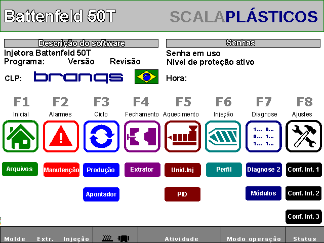 209501 - Injetora Battenfeld 100T