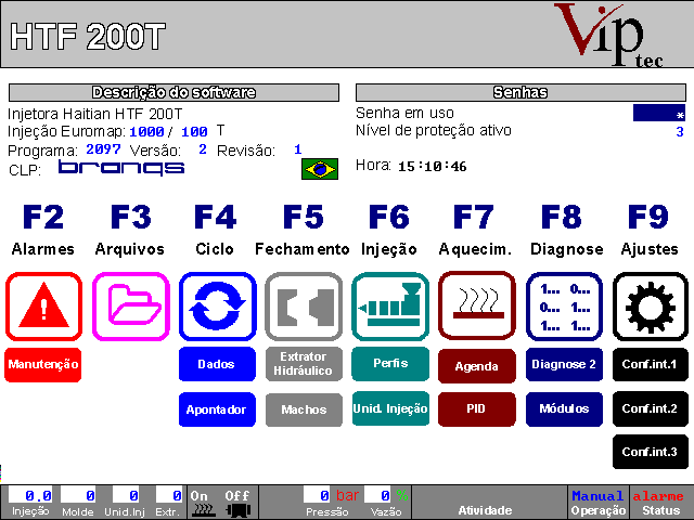 209702 - Injetora Haitian HTF 200T