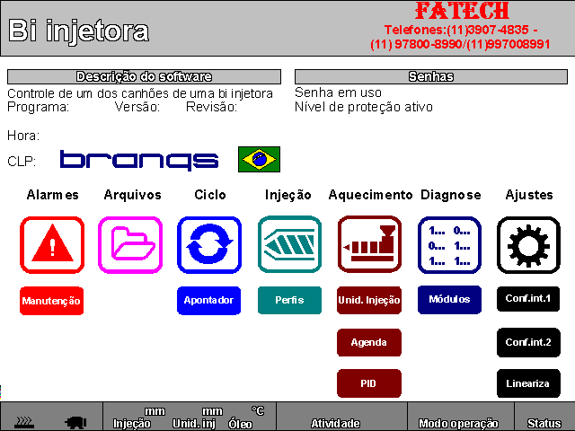 210101 - Bi Injetora - Controle de um dos canhões