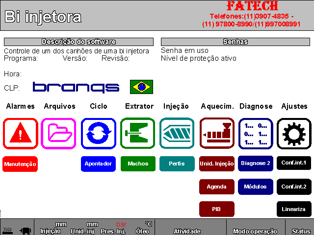 210103 - Bi Injetora - Controle de um dos canhões