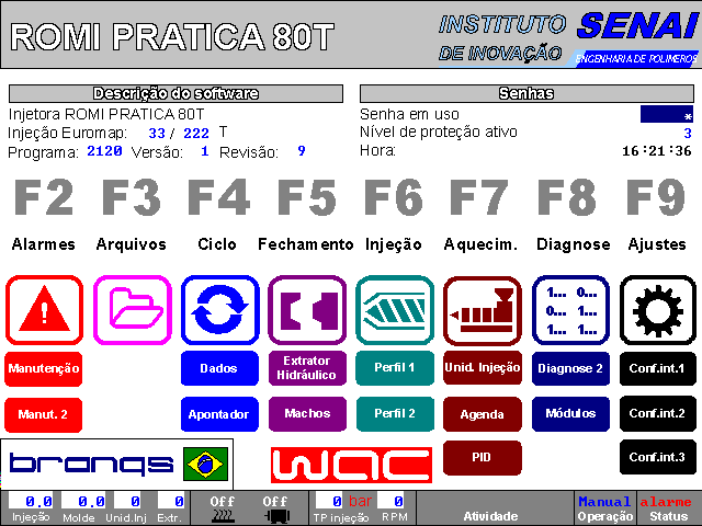 212001 - Injetora ROMI Pratica 80T