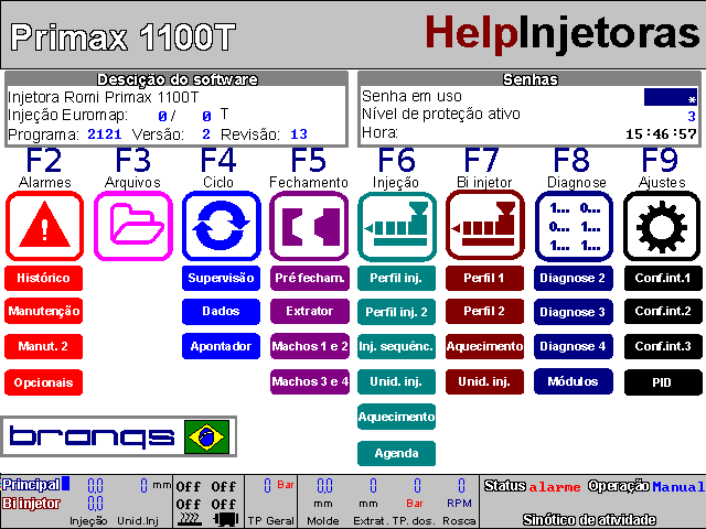 212102 - Injetora Romi Primax 1100T CM4