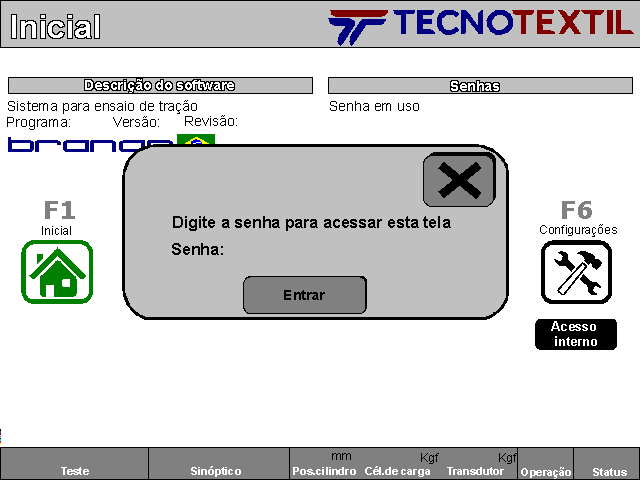 600901 - Máquina de ensaio de tração em cintas sintéticas para movimentação de carga
