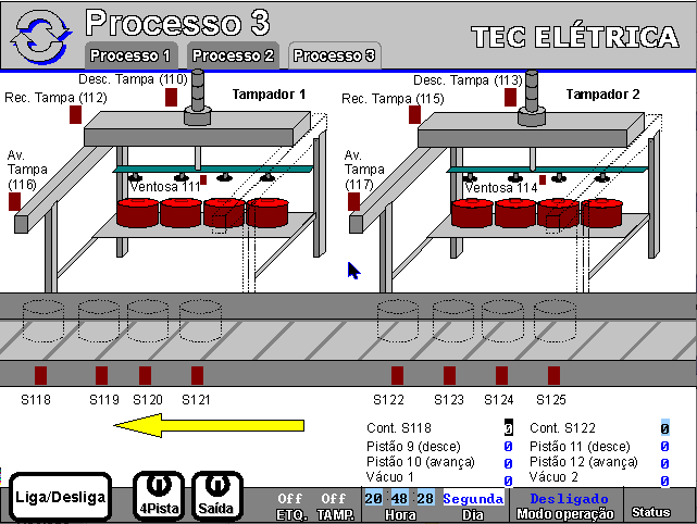 603801 - Envasadora de Galão de Tinta PVA