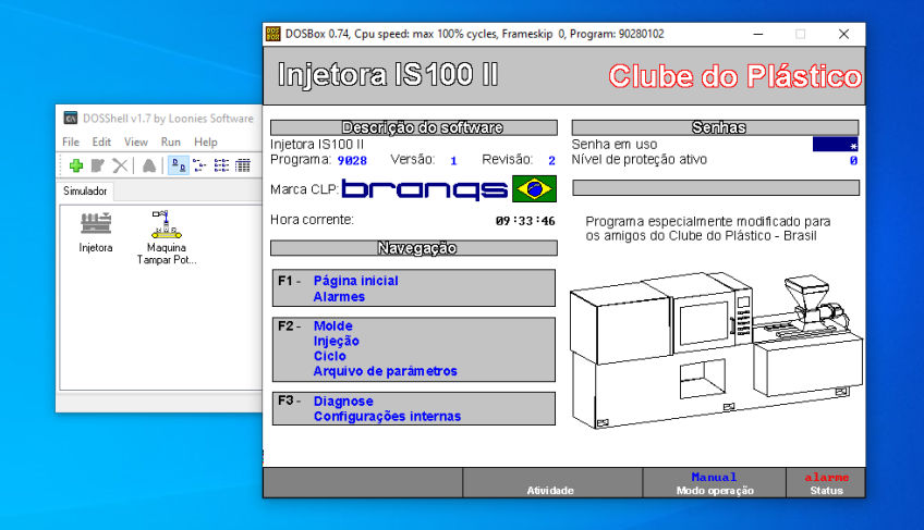 Imagem Simulador de Máquinas Branqs